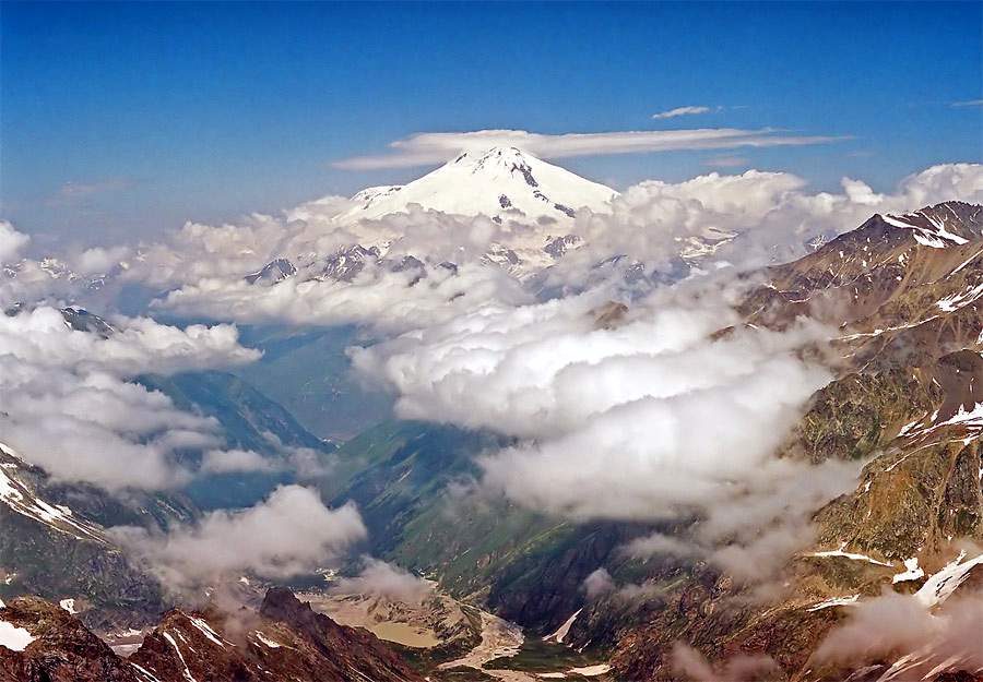 Кавказ-найвищі гори росії. Гори кавказу