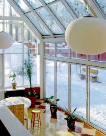 Системи вентиляції зимових садів від компанії  есток. Оцинкована підсистема