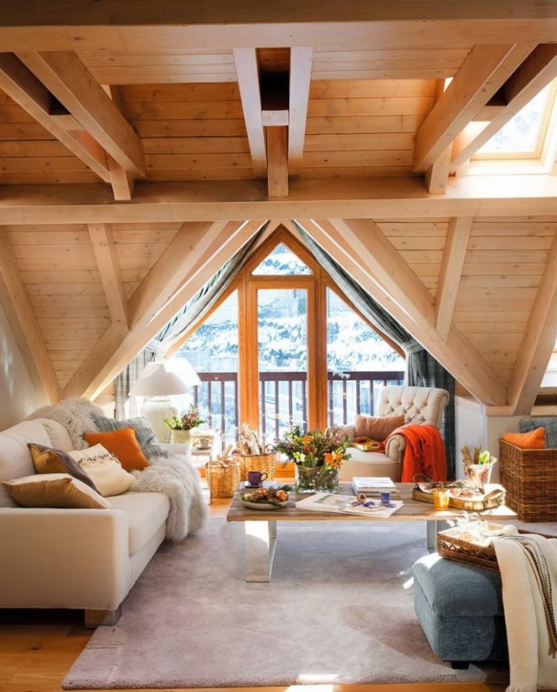 Які штори на дачу нестандартні вікна. Штори в деревяному будинку-ідеальне оформлення сучасного інтерєру (60 фото)