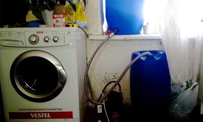Як прати машиною автомат без водопроводу. Підключення пральної машини на дачі без водопроводу
