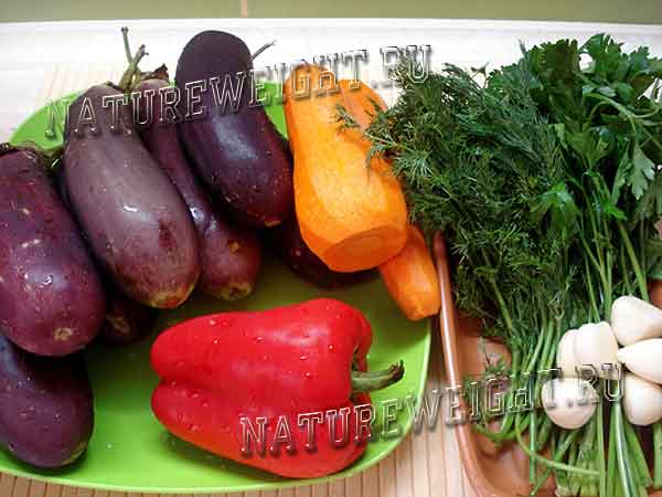Рецепти квашених баклажанів з морквою, зеленню і часником. Рецепт квашених баклажанів з морквою зеленню і часником на зиму