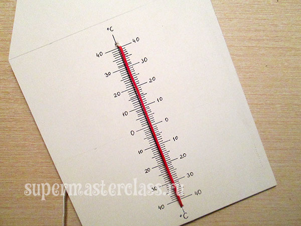 Презентація до уроку технологіївиготовлення термометра. Як зробити градусник з картону як зробити градусник в домашніх умовах