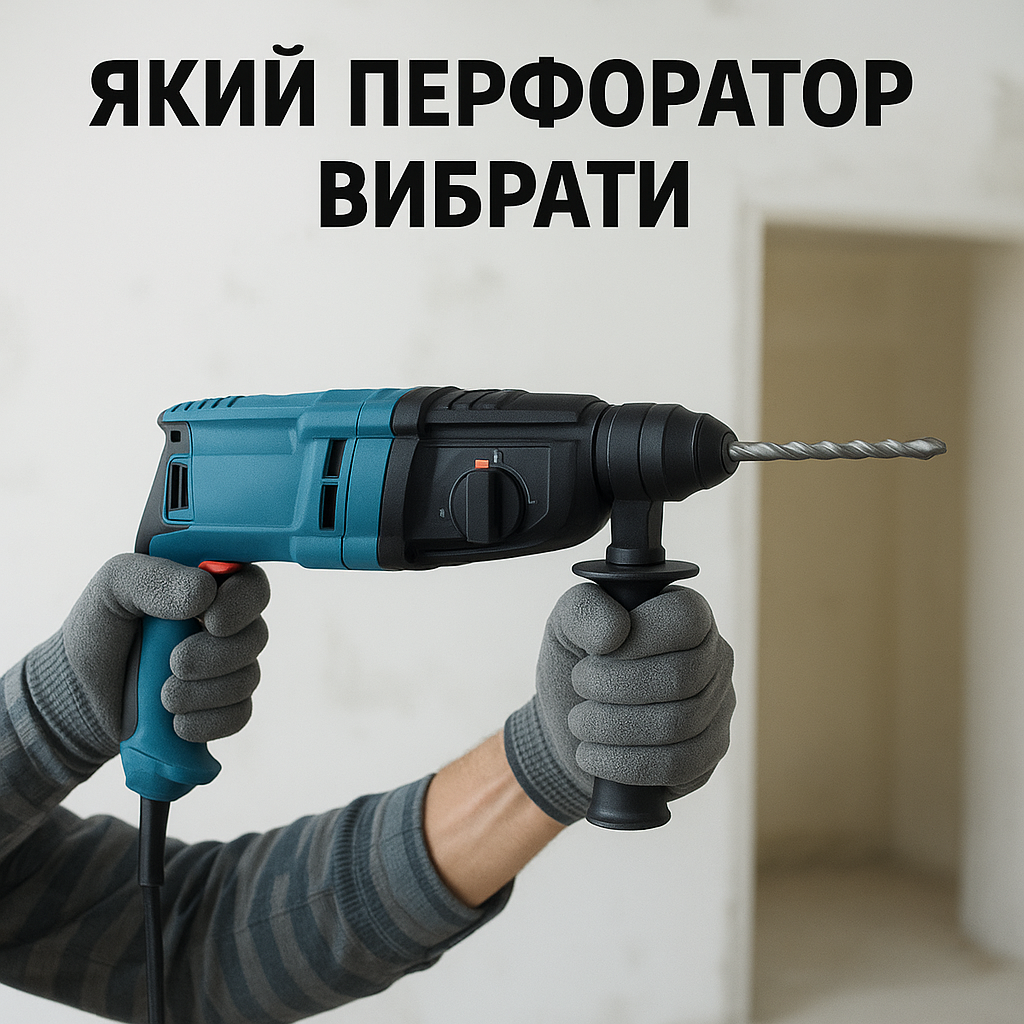 Як визначити, який перфоратор вибрати для ремонту квартири: задачі, матеріали та частота робіт