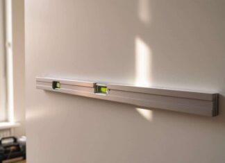 Cómo colgar apliques de pared rectos sin errores de perforación