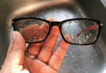 The only way to clean glasses without damaging them