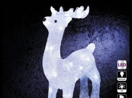 Як створити чарівну різдвяну вуличну інсталяцію з LED-оленем