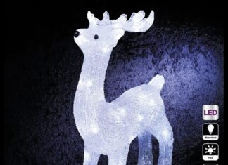 Як створити чарівну різдвяну вуличну інсталяцію з LED-оленем